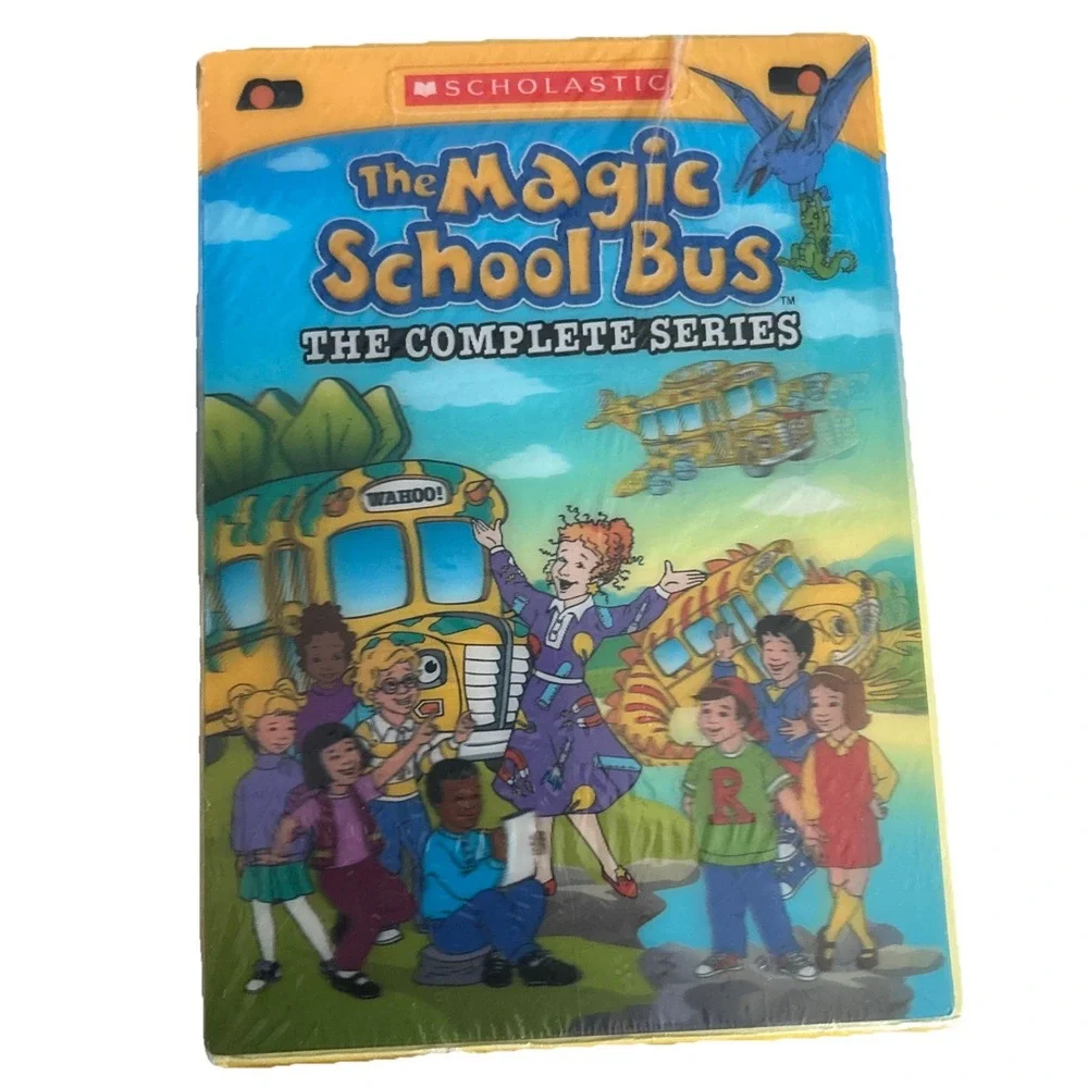 Scholastic's THE MAGIC SCHOOL BUS: THE COMPLETE SERIES 8-DVD Boxed‎ Set - MINT!